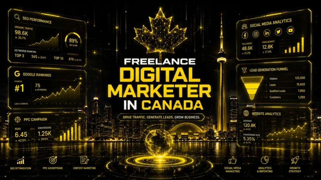 freelance digital marketer in canada